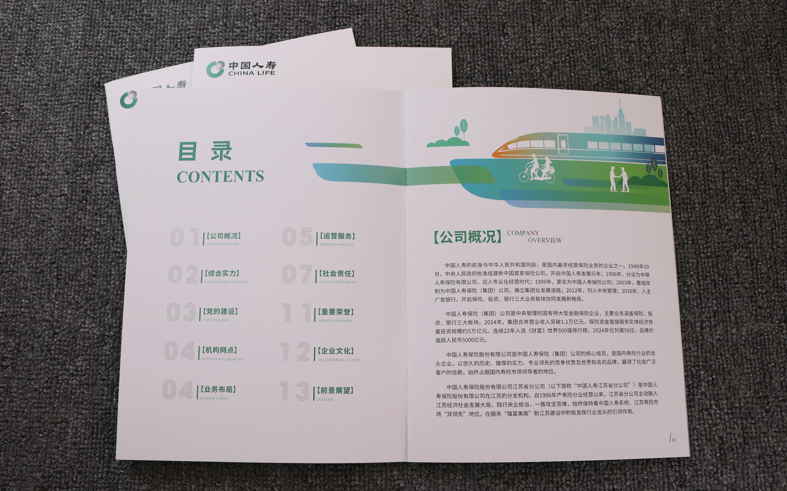 中国人寿画册印刷